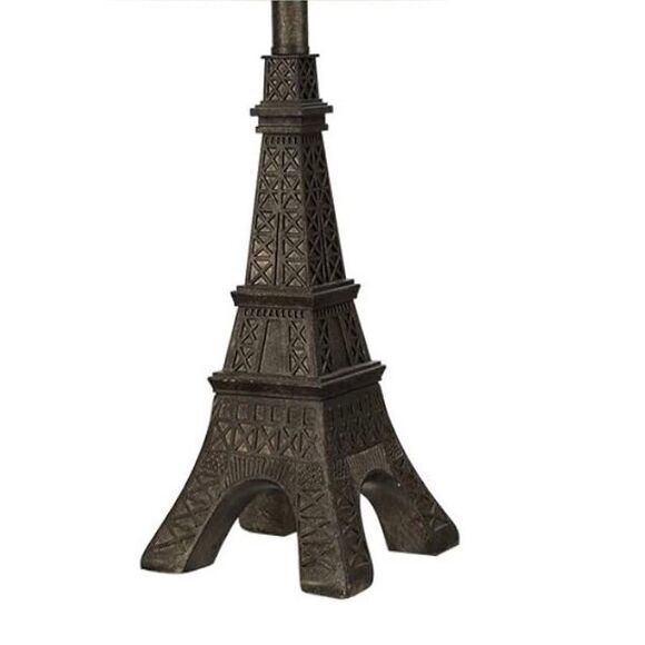 Meyda Tiffany 116577 Taos 4" Tall Lamp Shade lot of 2x + Eiffel Tower brass lamp - Picture 3 of 16